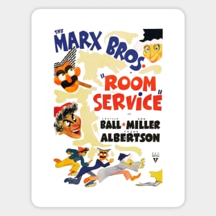 Marx Brothers Bros Groucho Room Service Magnet